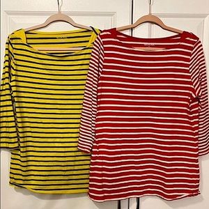 Merona 3/4 sleeve tops